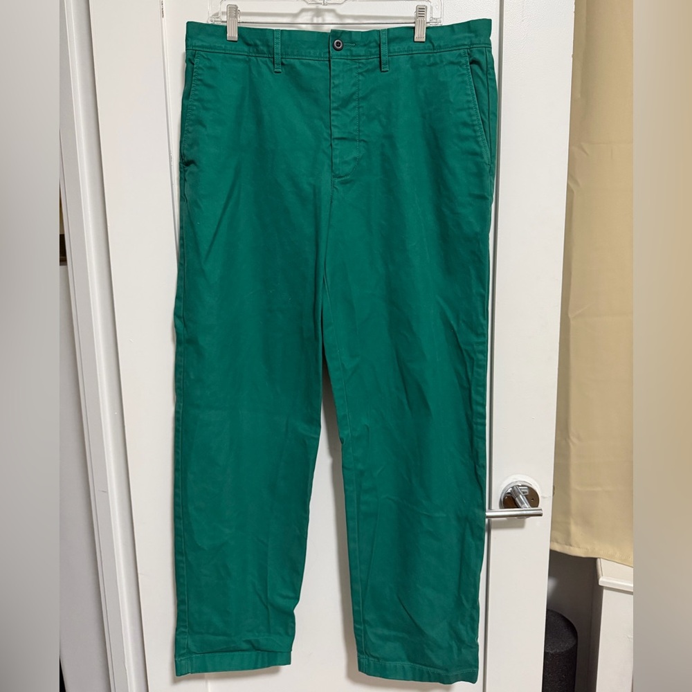 J. Crew Emerald Green Chino Pants